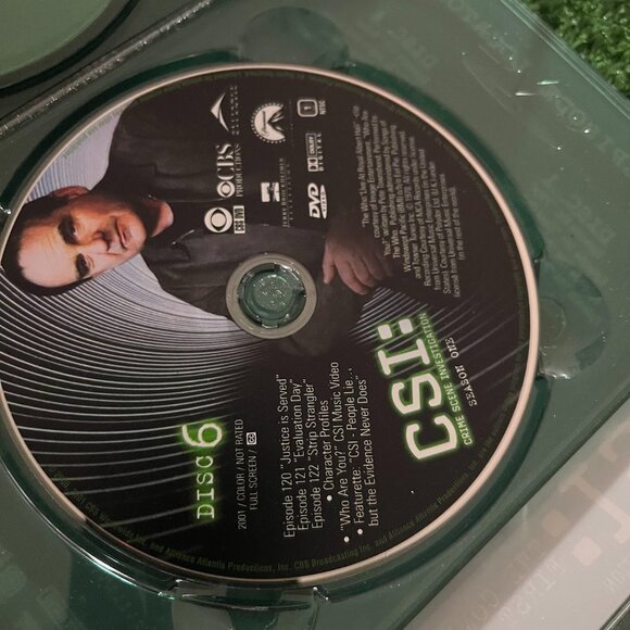 CSI: Crime Scene Investigation: The Complete First Season DVD Set Iconic TV Show - Picture 9 of 9